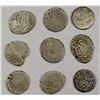 Image 2 : AFGHANISTAN: BARAKZAI: Sher 'Ali, 1863-1879, LOT of 9 silver rupees