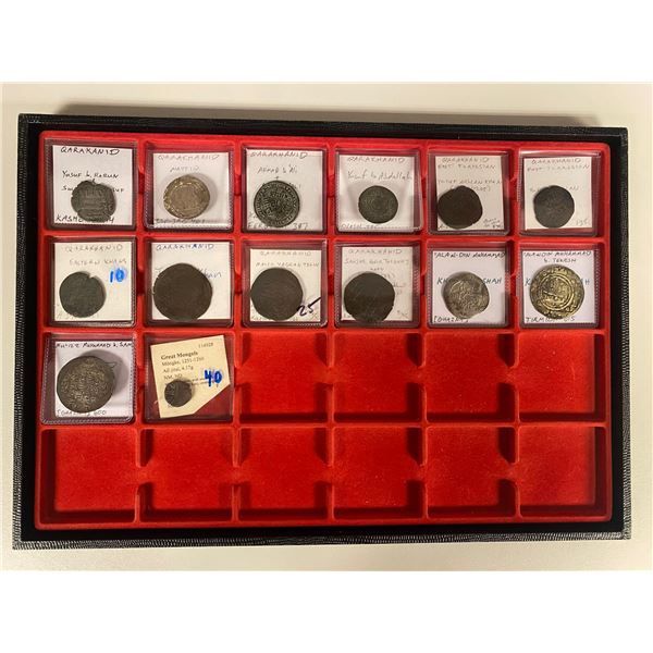 MEDIEVAL ISLAMIC: LOT of 14 coins