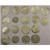 Image 1 : MEDIEVAL ISLAMIC: LOT of 18 silver dirhams