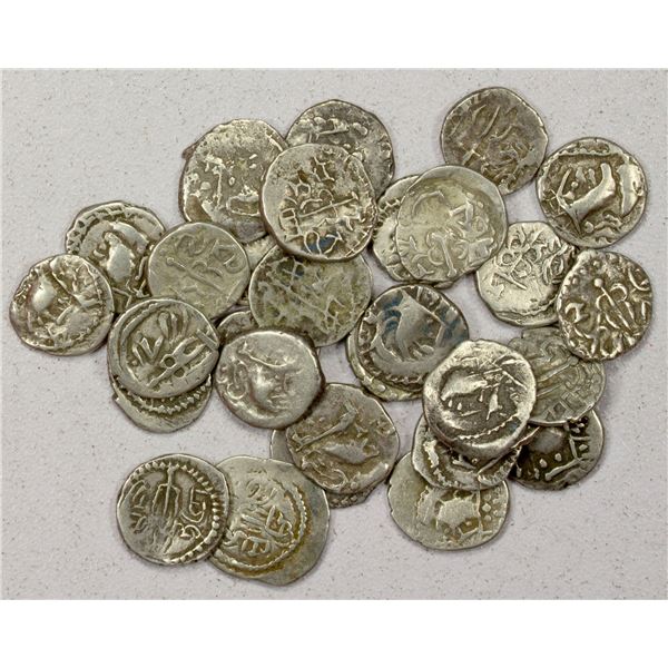 ANCIENT INDIA: SIND: LOT of 30 AR dammas