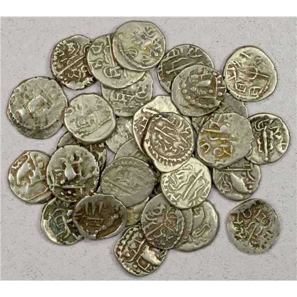 ANCIENT INDIA: SIND: LOT of 30 AR dammas