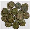 Image 1 : ANCIENT INDIA: KUSHAN: Kujula Kadphises, ca. 50-90 AD, LOT of 23 AE tetradrachms