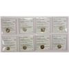 Image 1 : ANCIENT INDIA: GUPTA: Skandagupta, ca. 448-467, LOT of 8 silver drachms