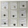 Image 1 : ANCIENT INDIA: POST-GUPTA: LOT of 3 silver and 6 copper coins