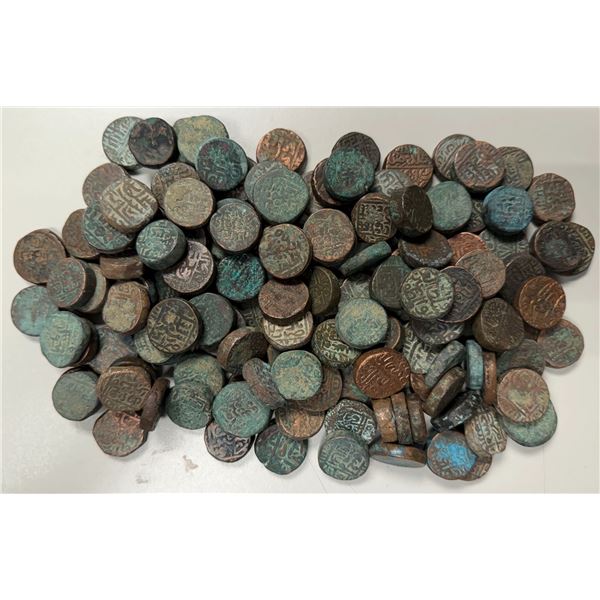 DELHI: LOT of 140 coins