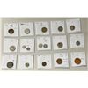 Image 1 : DUTTIA: LOT of 12 silver and 5 copper coins