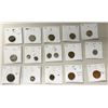 Image 2 : DUTTIA: LOT of 12 silver and 5 copper coins