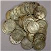 Image 1 : BRITISH INDIA: LOT of 34 silver rupees