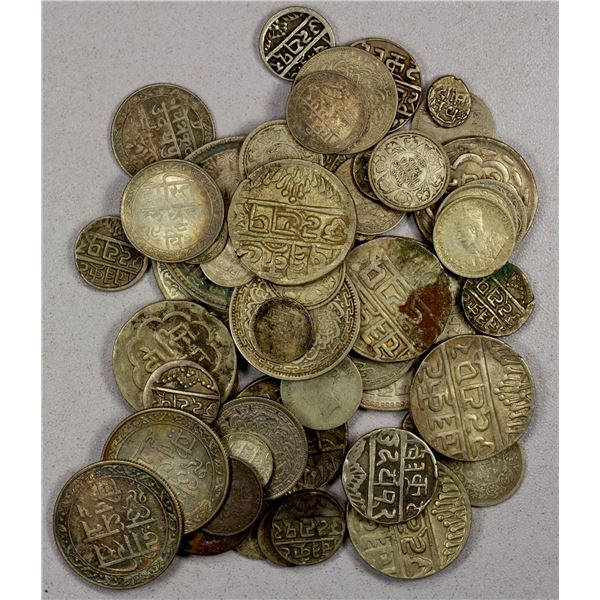 INDIA: LOT of 53 coins