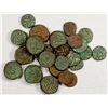 Image 1 : INDIA: LOT of 26 copper coins