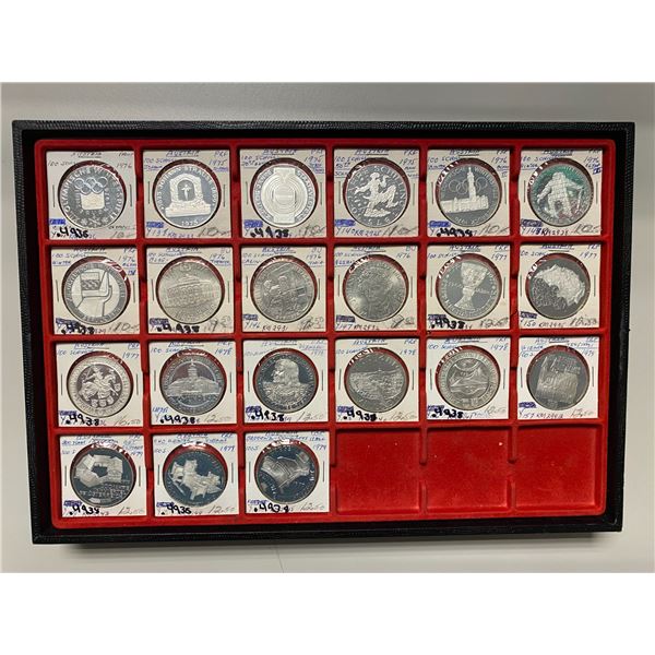 AUSTRIA: LOT of 21 coins
