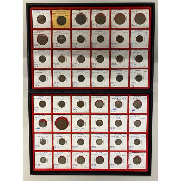 AUSTRIA: LOT of 160 coins