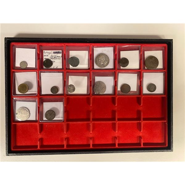 EUROPE: LOT of 14 coins