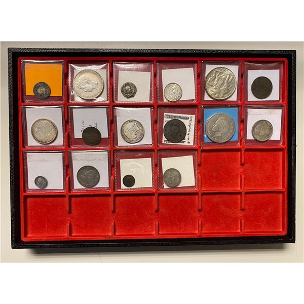 EUROPE: LOT of 16 coins