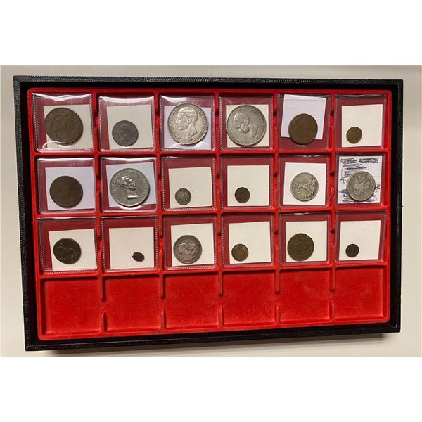 EUROPE: LOT of 18 coins and medals