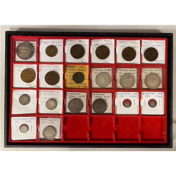 EUROPE: LOT of 20 coins