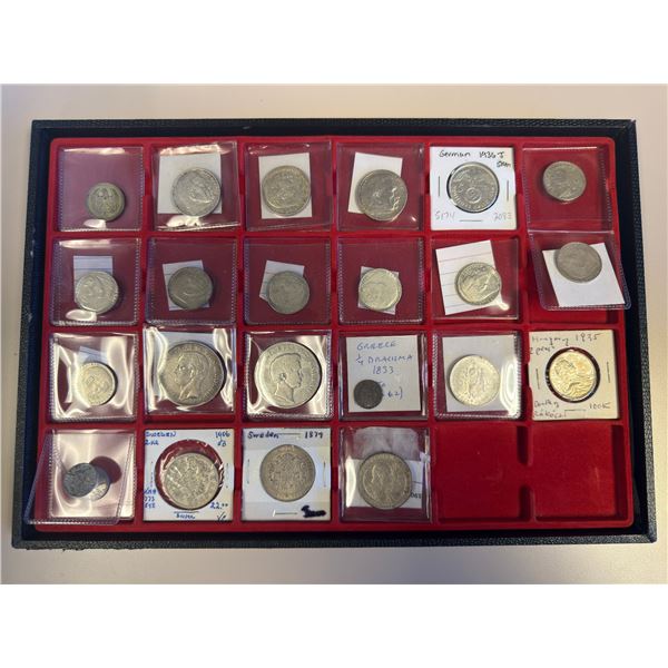 EUROPE: LOT of 23 coins