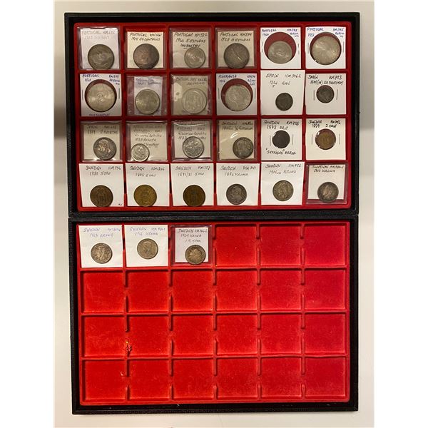 EUROPE: LOT of 27 coins