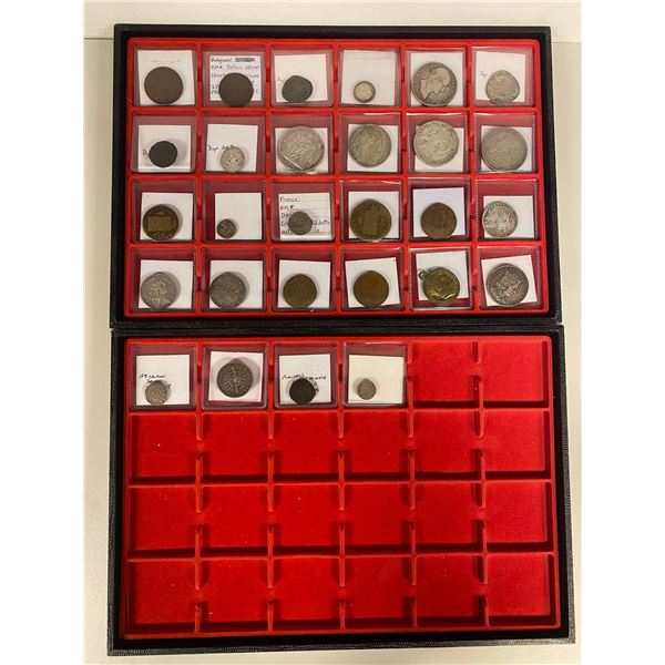 EUROPE: LOT of 28 coins, tokens, and medals