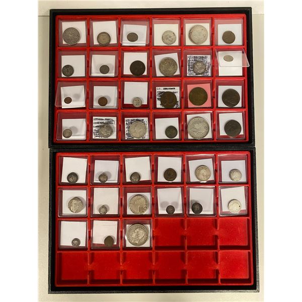 EUROPE: LOT of 39 coins and tokens
