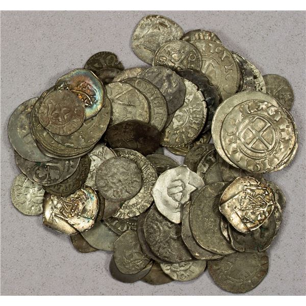 EUROPE: LOT of 81 silver coins