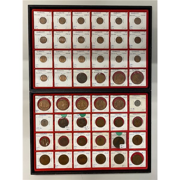 EUROPE: LOT of 83 coins and tokens