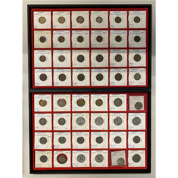 GERMANY: STATES: LOT of 64 coins