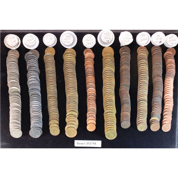 GERMANY: LOT of 427 coins