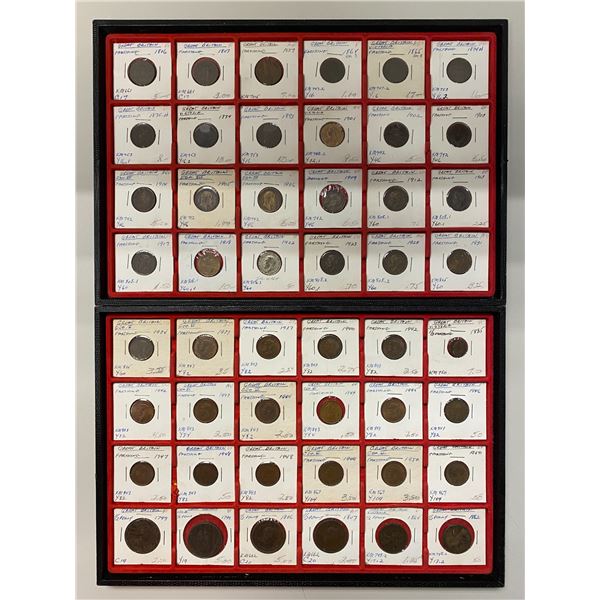 GREAT BRITAIN: LOT of 279 coins