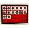 Image 1 : GREAT BRITAIN: LOT of 14 tokens