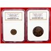 Image 1 : GREAT BRITAIN: LOT of 2 AE tokens