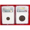 Image 2 : GREAT BRITAIN: LOT of 2 AE tokens