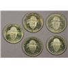 Image 1 : HUNGARY: LOT of 5 coins