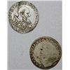 Image 1 : ITALY: PAPAL STATES: LOT of 2 silver bianco