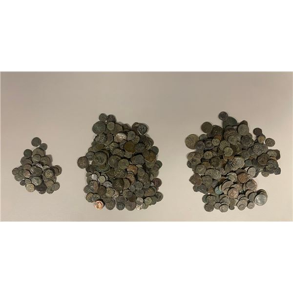 SPAIN: LOT of 449 coins