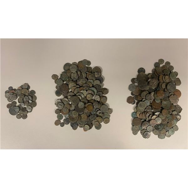 SPAIN: LOT of 450 coins