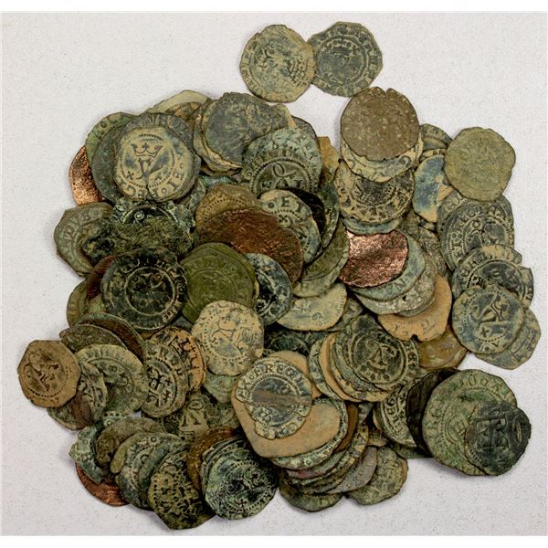 SPAIN: LOT of 156 coins