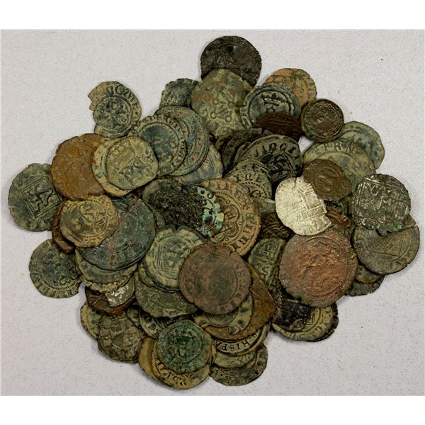 SPAIN: LOT of 100 coins