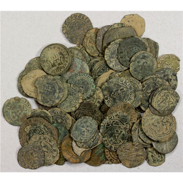 SPAIN: LOT of 100 coins