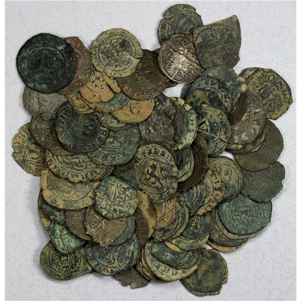 SPAIN: LOT of 100 coins