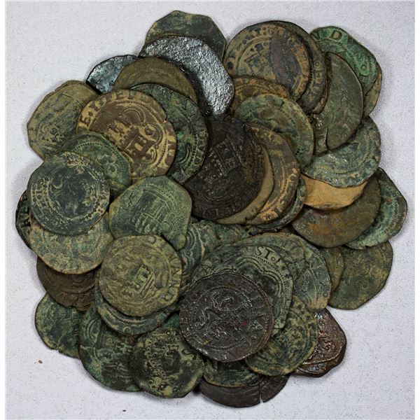 SPAIN: LOT of 60 coins