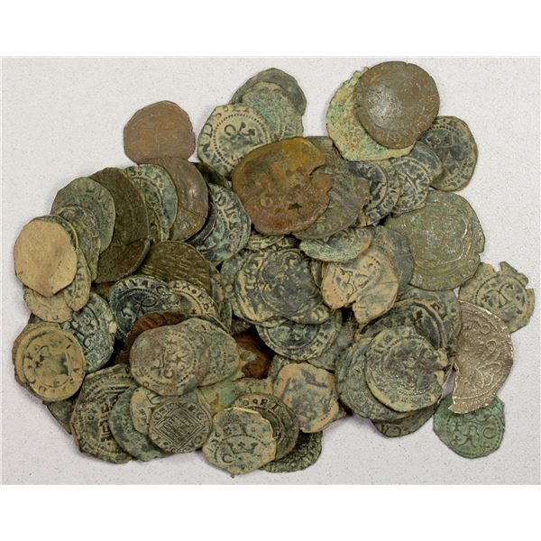 SPAIN: LOT of 100 coins
