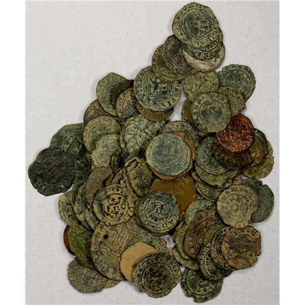 SPAIN: LOT of 100 coins