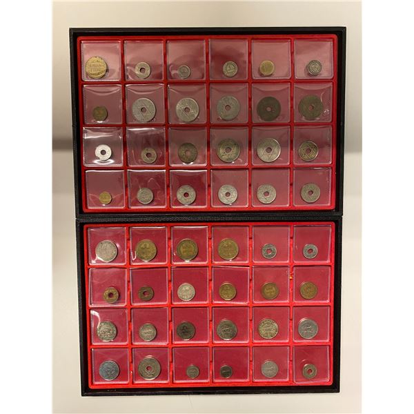 AFRICA: LOT of 102 coins, tokens, and medals