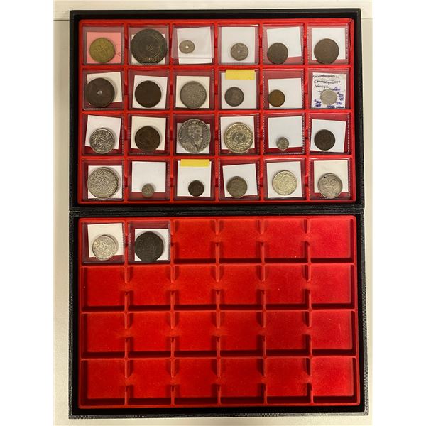 AFRICA: LOT of 26 coins and tokens
