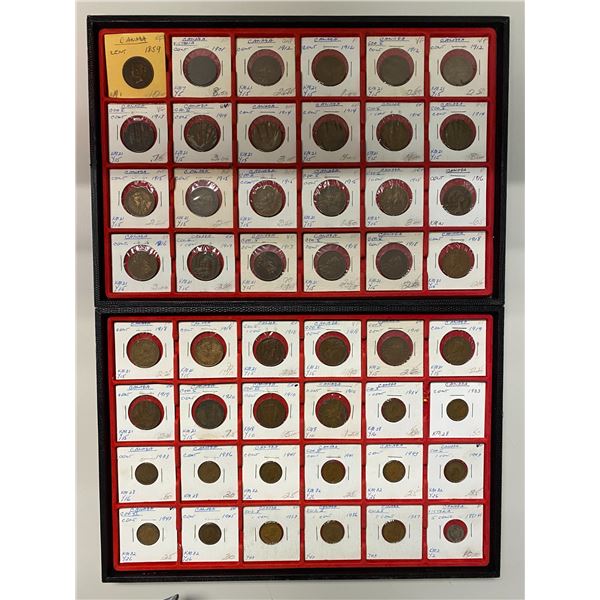 CANADA: LOT of 168 coins
