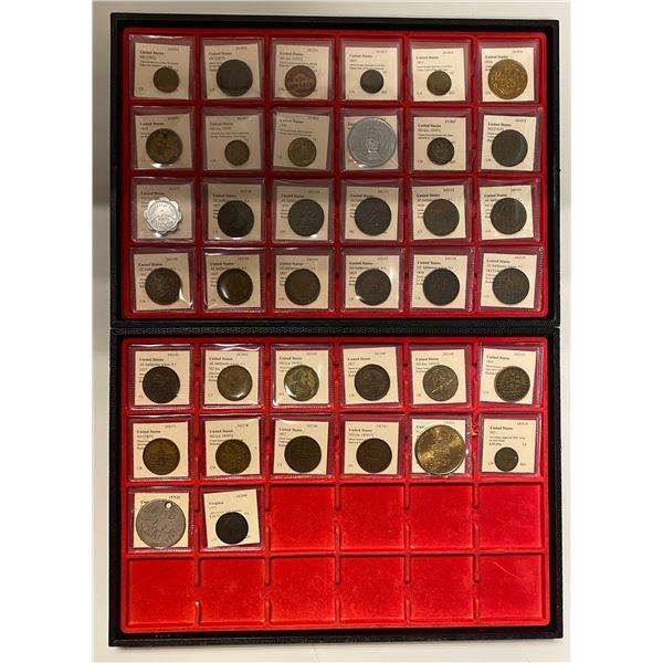 UNITED STATES: LOT of 38 coins