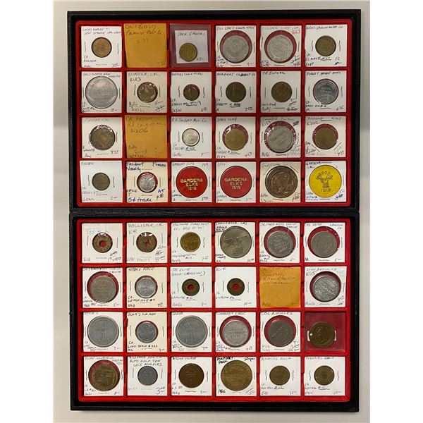 UNITED STATES: LOT of 82 tokens and medals