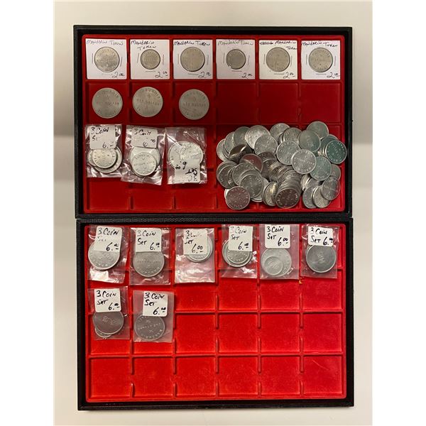 UNITED STATES: LOT of 112 tokens