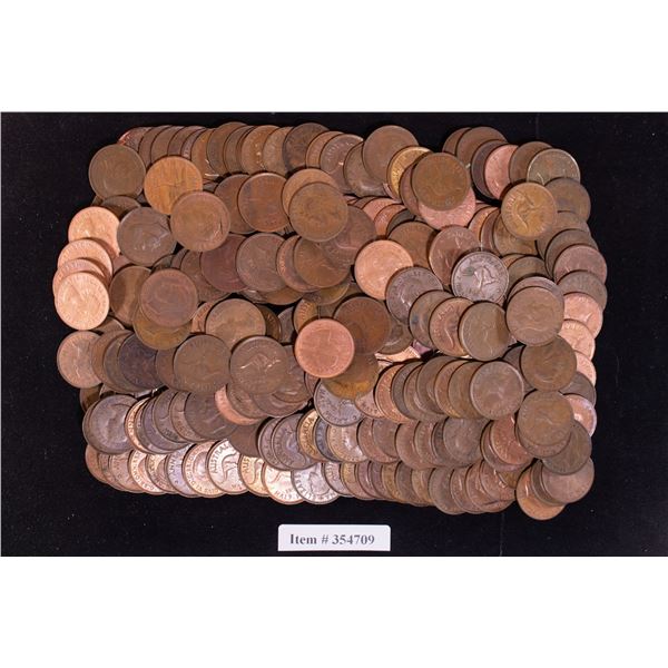 AUSTRALIA: LOT of 289 coins